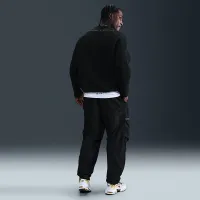 Nike Tech чоловічі Fleece Crew with Reflective Accents колір чорний