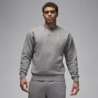 Nike Jordan Brooklyn Fleece чоловічі Crew-Neck світшот колір сірий