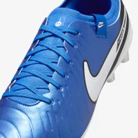 Nike Tiempo Legend 10 Pro Artificial-Grass Low-Top футбольні бутси блакитний