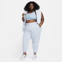 Nike Sportswear Phoenix Fleece женская С высокой Талией оверсайз Sweatpants (большие размеры) синий