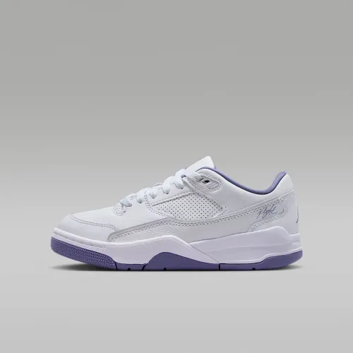 Nike Jordan Flight Court Big дитячі Кросівки колір білий