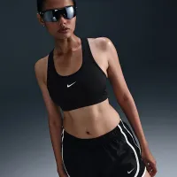 Nike Tempo жіноча Dri-FIT Mid-Rise Brief-Lined Running шорти колір чорний