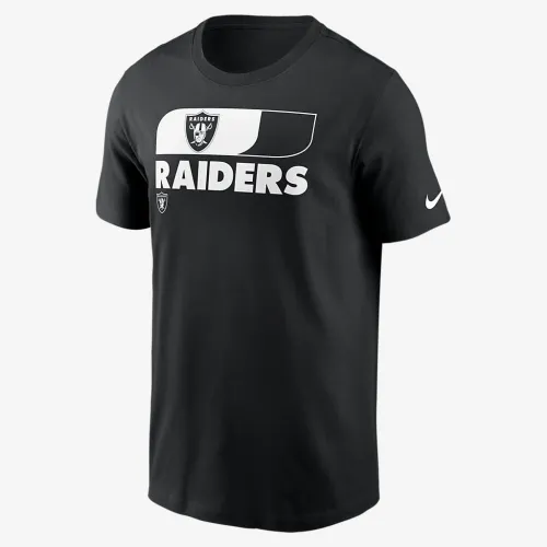 Las Vegas Raiders Air Essential чоловічі Nike NFL футболка колір чорний