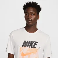 Nike Rise 365 Run Energy чоловічі Dri-FIT Running Short-Sleeve Top колір білий