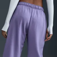 Nike Sportswear Club Fleece женская Mid-Rise оверсайз Sweatpants цвет фиолетовый