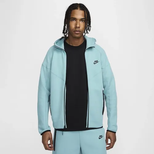 Nike Sportswear Tech Fleece Windrunner чоловічі Full-Zip Толстовка з капюшоном блакитний