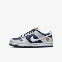 Nike Dunk Low Big детские Кроссовки цвет серый