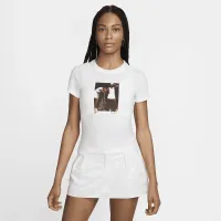 Nike Sportswear Chill Knit жіноча футболка колір білий