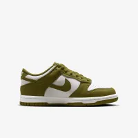 Nike Dunk Low Big детские Кроссовки цвет белый