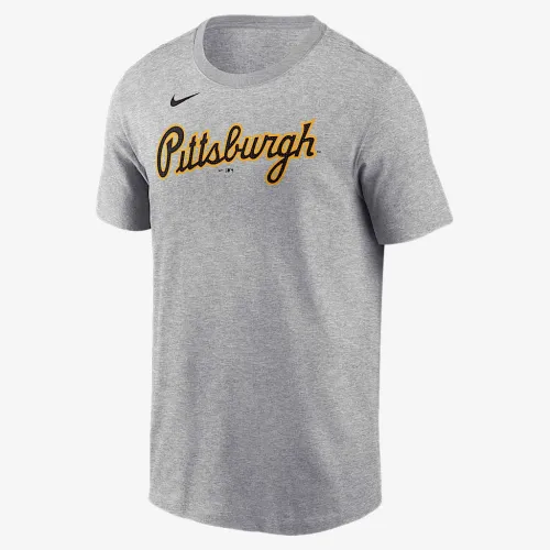 Paul Skenes Pittsburgh Pirates Fuse чоловічі Nike MLB футболка колір сірий