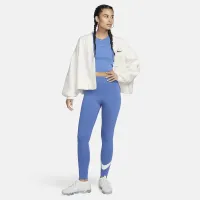 Nike Sportswear Classics жіноча З високою талією Graphic лосіни блакитний