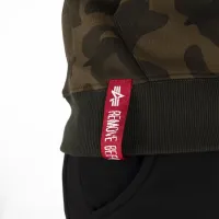 Кофта/футболка Alpha Industries Basic Hoody Camo 178312C239 - разноцветная