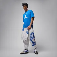 Nike Jordan Brooklyn чоловічі футболка блакитний