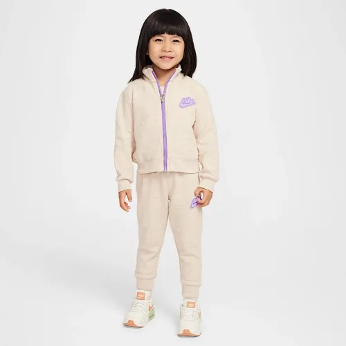 Nike New Impressions Toddler Tracksuit колір коричневий