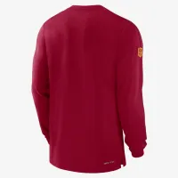 Washington Commanders Sideline Player Team Issue Men’s Nike Dri-FIT Long-Sleeve Top цвет красный