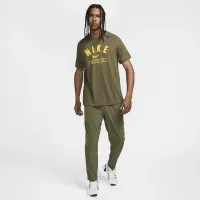 Nike мужские Wrestling футболка цвет зеленый