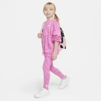 Nike Swoosh Little детские лосины Pink