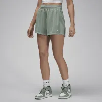 Nike Jordan Sport женская Mesh шорты цвет зеленый