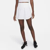 Nike One жіноча Dri-FIT Ultra З високою талією Skort колір білий