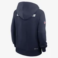 Los Angeles Chargers Alt Pack жіноча Nike Dri-FIT NFL Pullover Толстовка з капюшоном блакитний