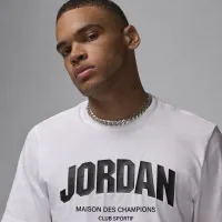 Nike Jordan Sport мужские Dri-FIT футболка цвет белый