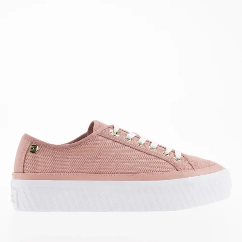 Кросівки Tommy Hilfiger Platform Vulcanized FW0FW07156-TQS - Рожеві