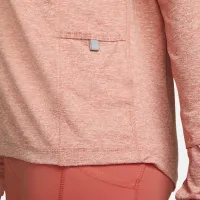 Nike Element Women's 1/2-Zip Running Top Orange