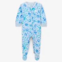 Nike Flow-Ral Baby Printed Footed Coverall синий