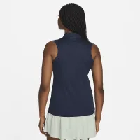 Nike Dri-FIT Victory женская Sleeveless для гольфа Polo синий