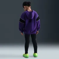 Nike Varsity Prep Little детские Pullover Толстовка с капюшоном and лосины набор цвет черный