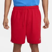 Nike Club чоловічі Knit шорти колір червоний