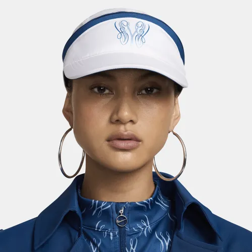 Nike Serena Williams Design Crew Unstructuколір червоний Dri-FIT Cap колір білий