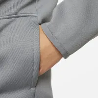 Nike Big детские Therma-FIT Winterized тренировочные Толстовка с капюшоном цвет серый