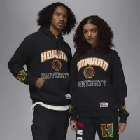 Nike Jordan x Howard University чоловічі Fleece Pullover Толстовка з капюшоном колір чорний
