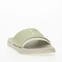 Шльопанці Calvin Klein Slide Monogram TPU YW0YW00585-0F4 - Зелені