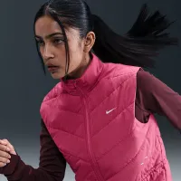 Nike Swift жіноча Therma-FIT Running Vest колір фіолетовий