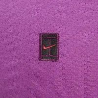 NikeCourt Heritage чоловічі Short-Sleeve Tennis Top колір фіолетовий