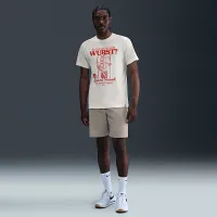 Nike мужские для гольфа футболка цвет коричневый