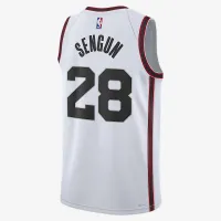 Alperen Şengün Houston Rockets 2024/25 City Edition чоловічі Nike Dri-FIT NBA Swingman Jersey колір білий