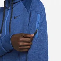 Nike Therma чоловічі Therma-FIT Full-Zip Fitness Top блакитний