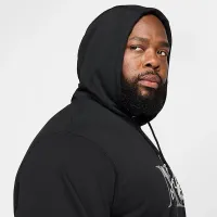 Nike Club мужские French Terry Толстовка с капюшоном цвет черный