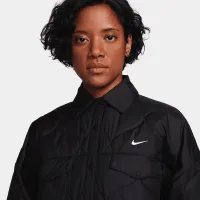 Nike Sportswear Essential жіноча Quilted Trench колір чорний