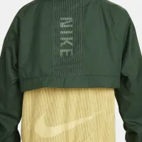 Nike Big детские (для мальчиков) Repel Long-Sleeve 1/2-Zip Куртка цвет зеленый
