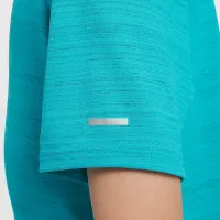 Nike Dri-FIT Miler Big детские (для мальчиков) тренировочные Top цвет зеленый