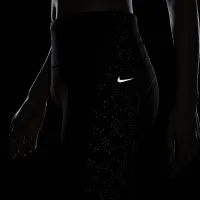 Nike Fast жіноча Mid-Rise 7/8 Printed лосіни з кишенямиколір чорний