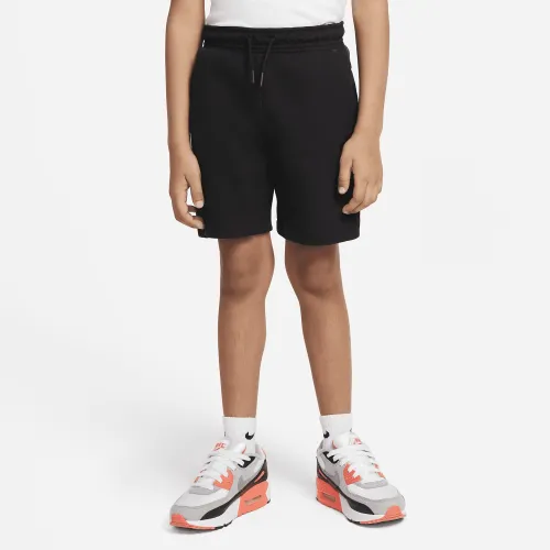 Nike Sportswear Tech Fleece Little детские шорты цвет черный