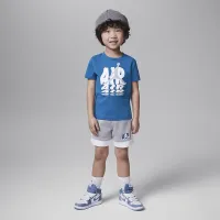 Nike Jordan Galaxy Toddler French Terry шорти комплект колір сірий