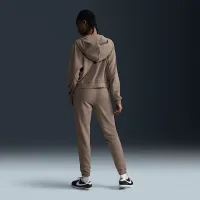 Nike Sportswear Chill Terry женская Slim С высокой Талией French Terry Sweatpants цвет коричневый