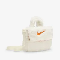 Nike Big детские Faux Fur Crossbody сумка (1L) цвет белый