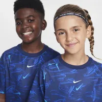 Nike Multi Big дитячі (для хлопчиків) Dri-FIT Short-Sleeve Top блакитний